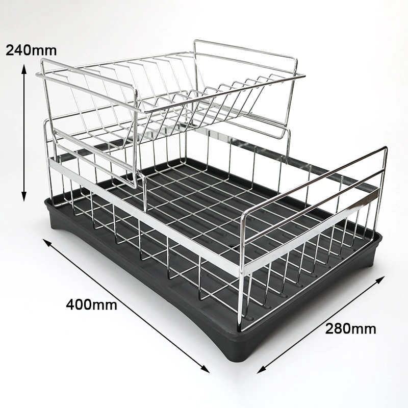 Kitchenware Kitchen Accessories Utensils Storage Steel Rack Shelf Display Stand Dish Rack