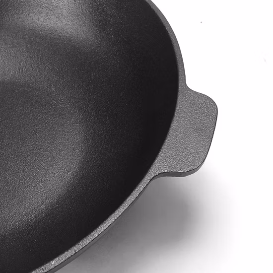 Aluminum Alloy Wok with Glass Lid Wholesale Non