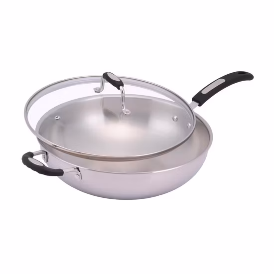 Marble Cookware Stir Fry Pan 28cm Non