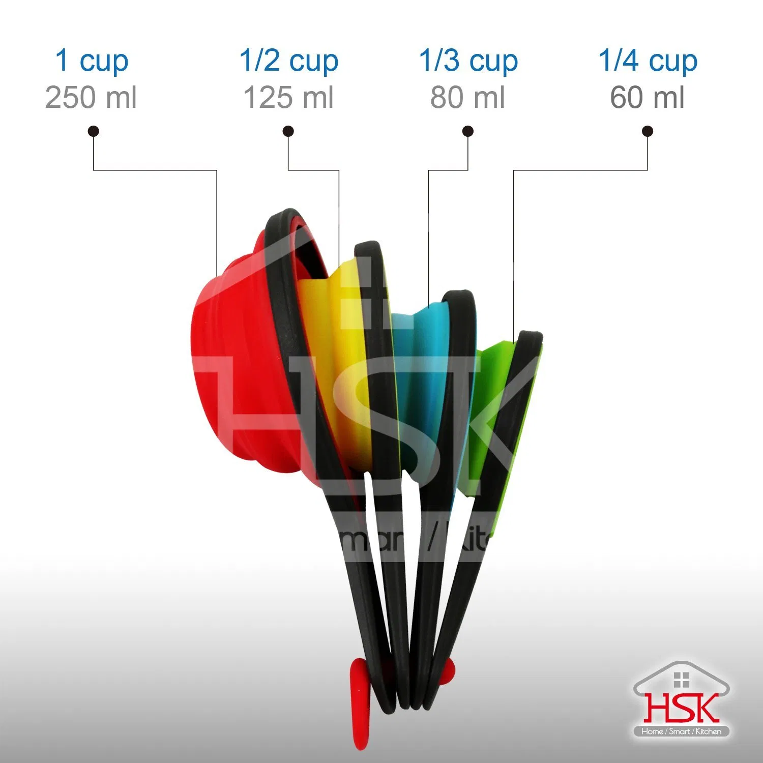 Silicone Cookware Kitchen Tool Measuring Cup