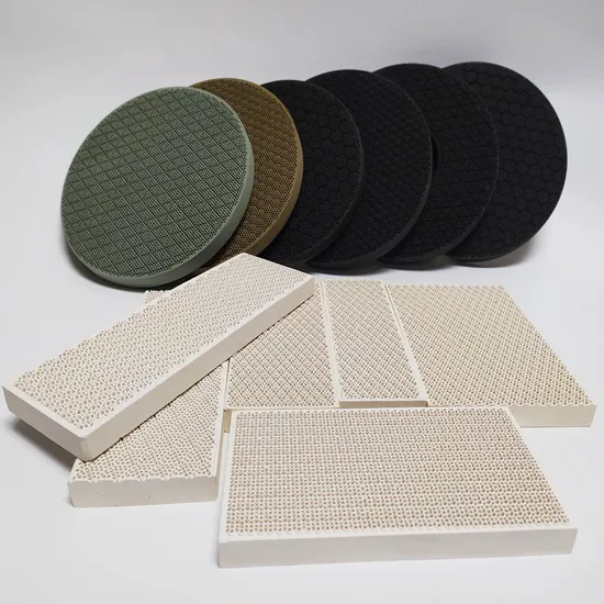 Infrared Honeycomb Circular Cordierite Ceramic Plate for Gas BBQ Grill 