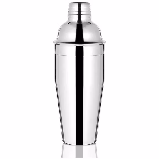 24oz Stainless Steel Cocktail Shaker for Home Bar with Built