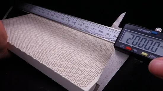 Barbecue Stove Use Refractory Cordierite Infrared Honeycomb Ceramic Gas Burner Plate 
