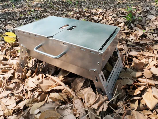BBQ Grill a Newly Designed Portable Folding Outdoor Barbecue Grill 