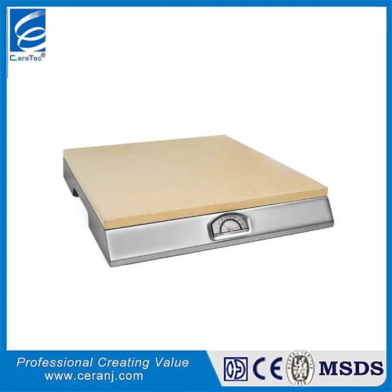 Cordierite Stone Good Heat Resistance for Pizza Oven and BBQ Grill Plate Cordierite Mullite Stone 