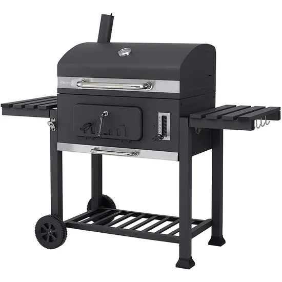10% off Chimney Large Charcoal Trolley Party Smoker BBQ Grill with BSCI 