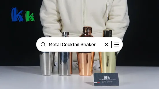 Spirits Branding Partner Double Wall Leakproof 20oz 21oz 25oz 30oz Insulated Cocktail Shaker 